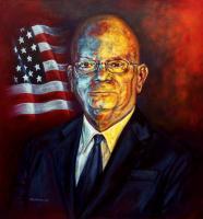 Portrait - Ambassador James Entwistle - Oil On Canvas